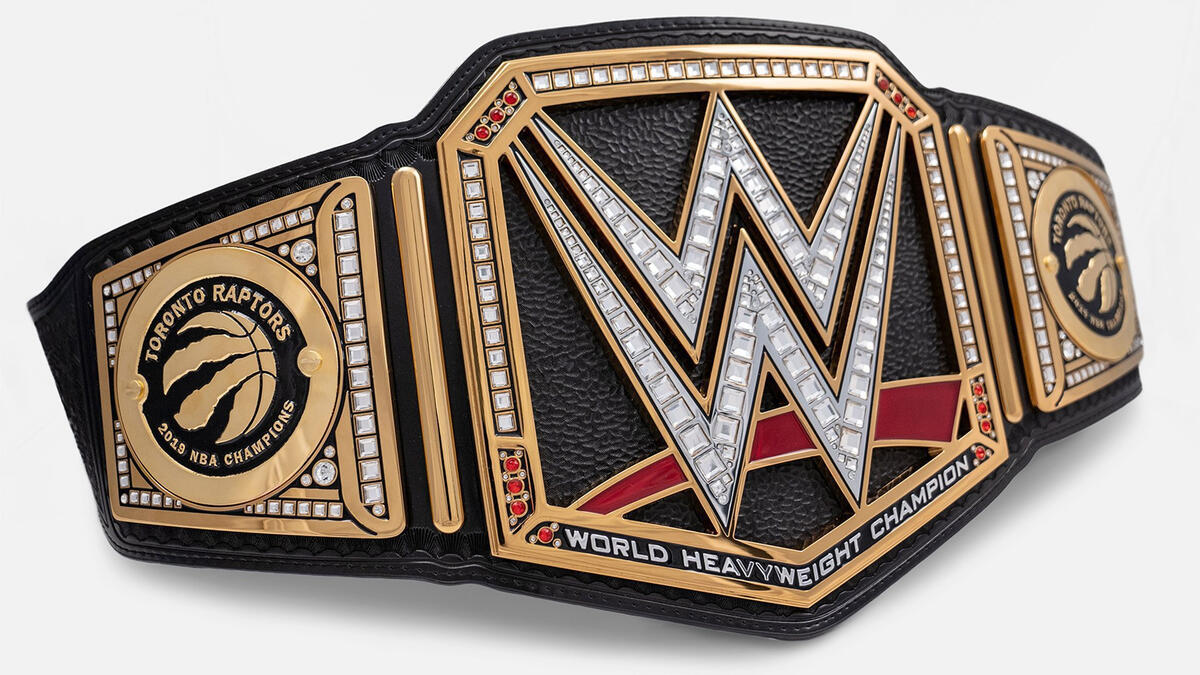 Toronto Raptors celebrate 2019 NBA Championship with custom WWE Title | WWE